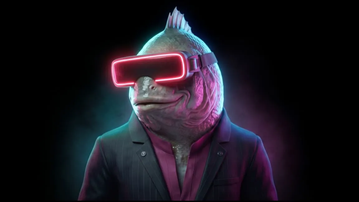 Pesce verso basso-sinistra